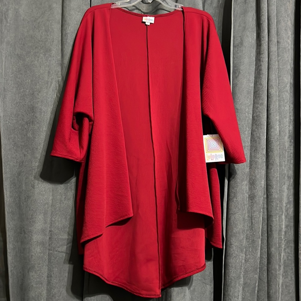 LULAROE Lindsay Large Crimson